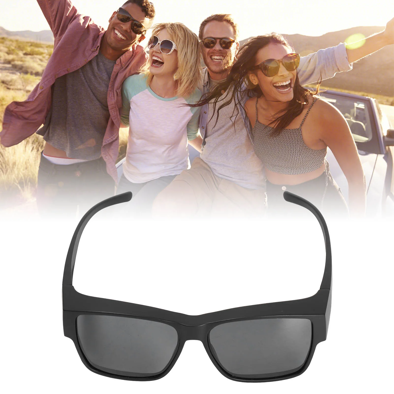 ZK30 Oversized Sunglasses Fit Over Glasses PC Non Slip UV Protection Sun Glasses Black safety glasses eye shields for laser
ZK30 Oversized Sunglasses Fit Over Glasses PC Non Slip UV Protection Sun Glasses Black safety glasses eye shields for laser