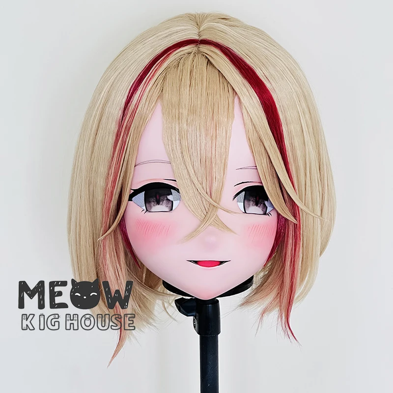 (MEO569) Customize Handmade Full Head Lockable Crossdress Male to Female Japanese Cartoon Anime Game Character Kigurumi Mask
(MEO569) Customize Handmade Full Head Lockable Crossdress Male to Female Japanese Cartoon Anime Game Character Kigurumi Mask