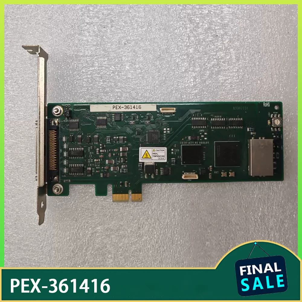 Industrial control acquisition card PEX-361416
Industrial control acquisition card PEX-361416