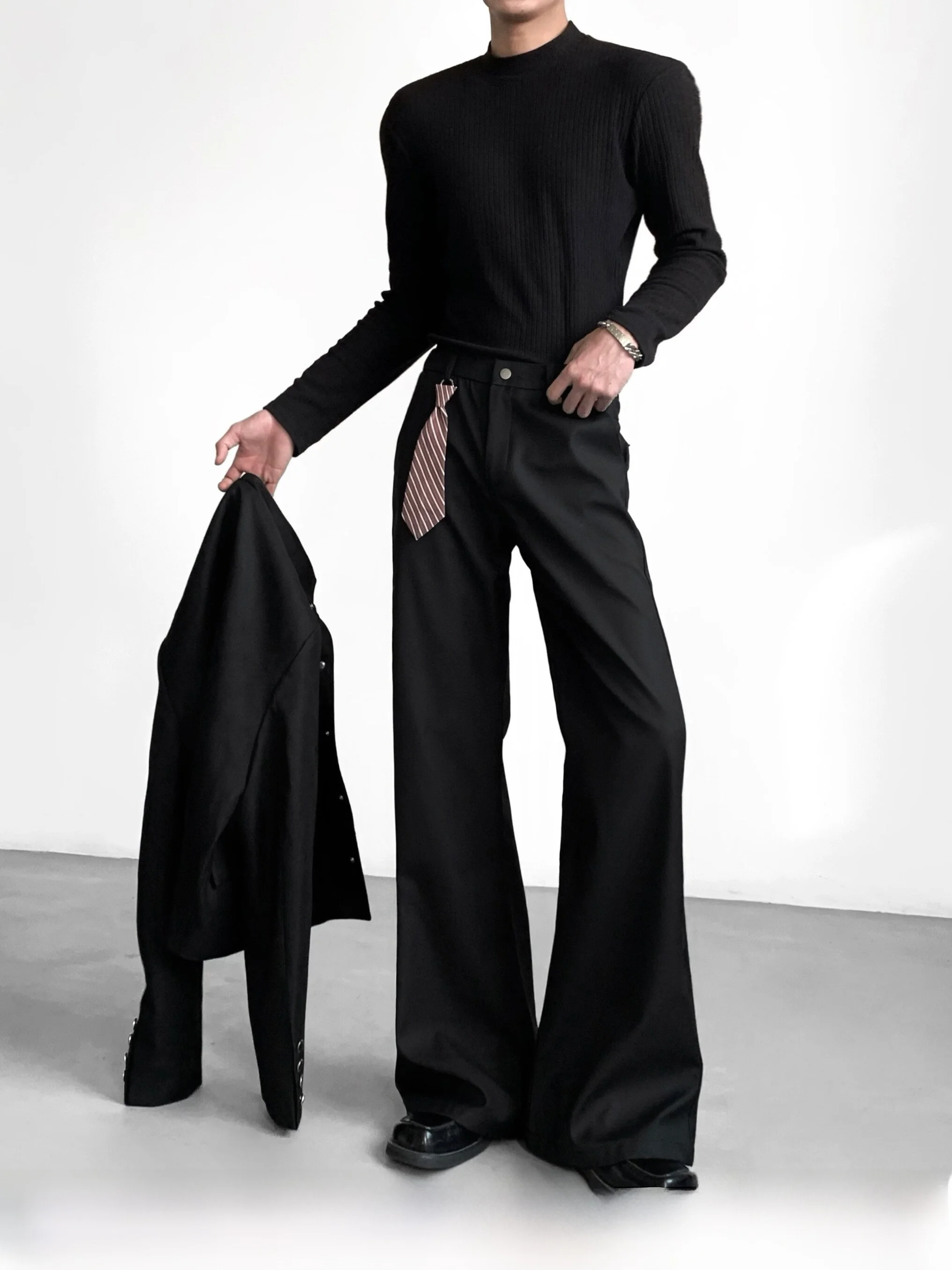 Ace Men's Slim Fit Straight Leg Trousers Fashion Urban Style High Waist Classic Color Casual Long Pants Polyester Fiber
Ace Men's Slim Fit Straight Leg Trousers Fashion Urban Style High Waist Classic Color Casual Long Pants Polyester Fiber