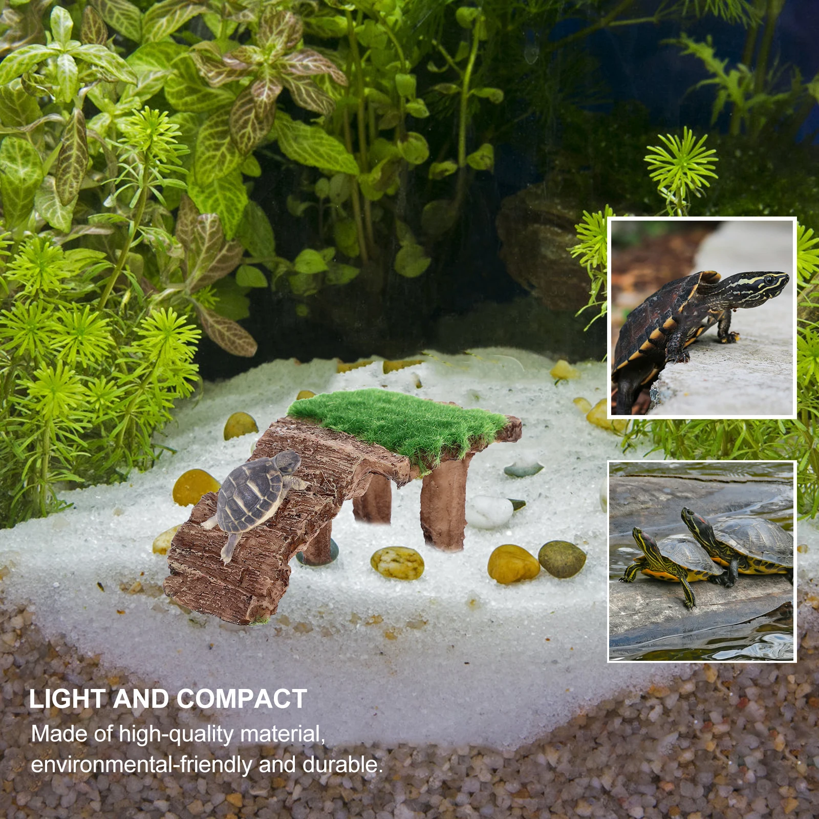 Pet Basking Platform Decorative Turtle Ramp Wear Resin Dock Fish Tank L scaping Terrarium Accessories Household Pet Supplies
Pet Basking Platform Decorative Turtle Ramp Wear Resin Dock Fish Tank L scaping Terrarium Accessories Household Pet Supplies