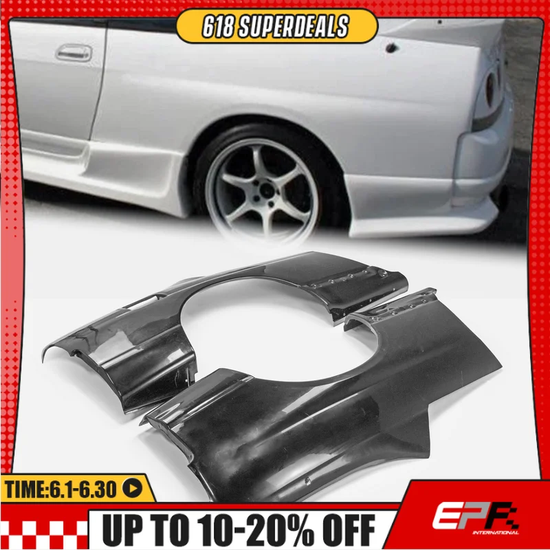 For Nissan Skyline R33 GTST Convert to GTR Rear Fender Quarter Panel Pair Glass fiber unpainted
For Nissan Skyline R33 GTST Convert to GTR Rear Fender Quarter Panel Pair Glass fiber unpainted
