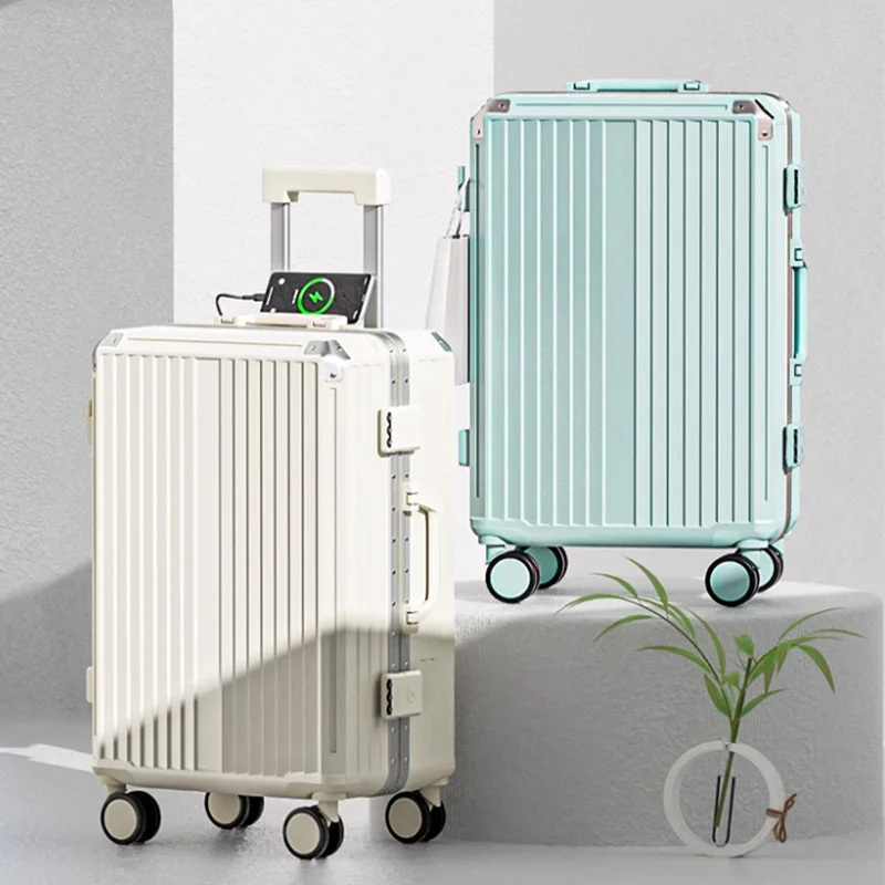 Новый многофункциональный чемодан 2025 года, чемодан на колесиках 20-28 дюймов для мужчин и женщин с алюминиевой рамой для путешествий, качающийся багаж
Новый многофункциональный чемодан 2025 года, чемодан на колесиках 20-28 дюймов для мужчин и женщин с алюминиевой рамой для путешествий, качающийся багаж
