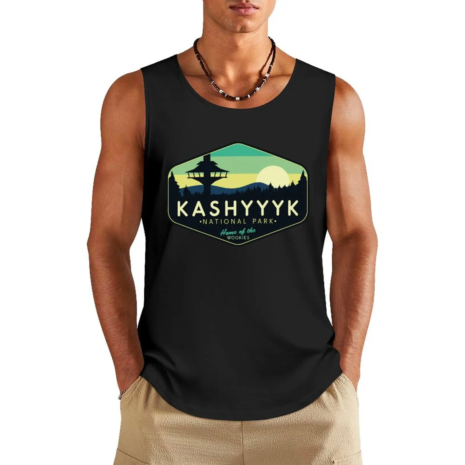 Майка Kashyyyk в национальном парке, Мужская хлопковая футболка, мужская летняя одежда, 2024, рабочий жилет
Майка Kashyyyk в национальном парке, Мужская хлопковая футболка, мужская летняя одежда, 2024, рабочий жилет