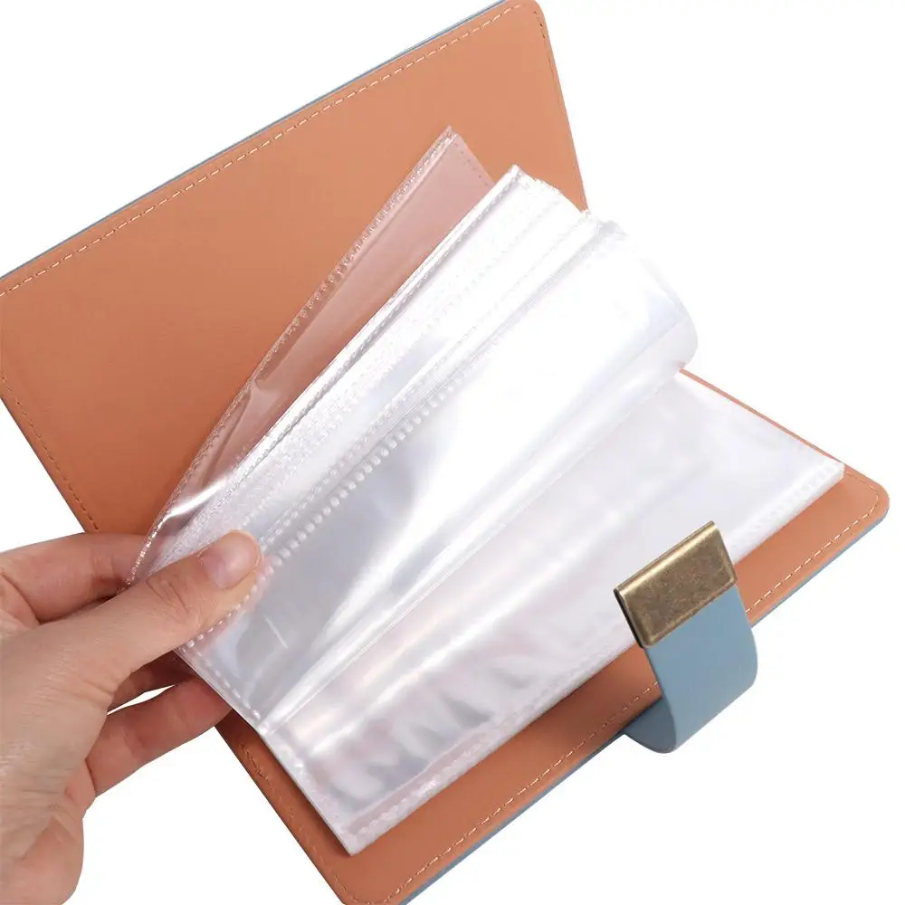 50Sheets Saving Money Binder Portable PU Leather Budget Binder with Lock Refillable Cash Envelopes Account Book 50 Sheets
50Sheets Saving Money Binder Portable PU Leather Budget Binder with Lock Refillable Cash Envelopes Account Book 50 Sheets