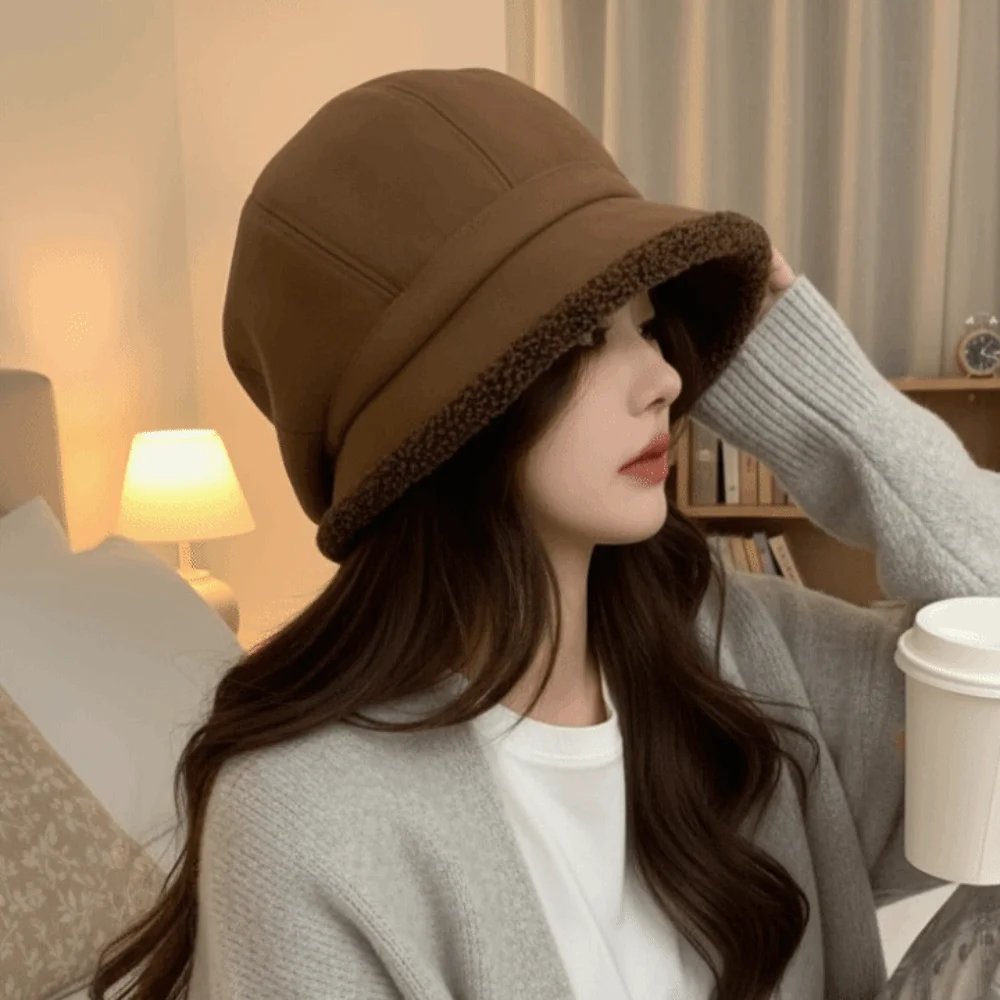 Casual Style Plush Beret Hat Autumn Winter Warm Women Basin Cap French Retro Soft Cold Ear Prevention Leisure Bucket Hat Outdoor
Casual Style Plush Beret Hat Autumn Winter Warm Women Basin Cap French Retro Soft Cold Ear Prevention Leisure Bucket Hat Outdoor
