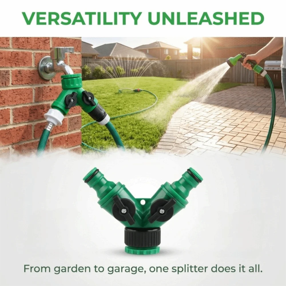 Female Thread Y-Type Hose Splitter 2-Way Valved Splitter Water Splitter Pipe Fitting Quick Connect Dual-Purpose
Female Thread Y-Type Hose Splitter 2-Way Valved Splitter Water Splitter Pipe Fitting Quick Connect Dual-Purpose