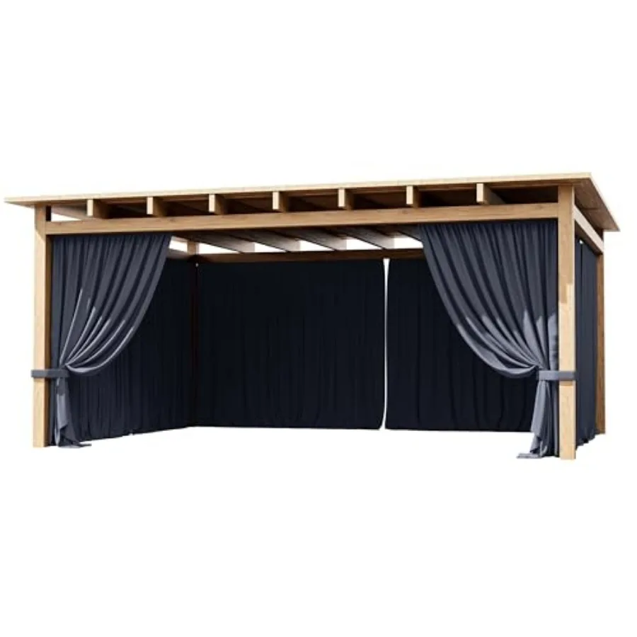 4-Panel Gazebo Curtain, 12×16ft Waterproof Outdoor Privacy Panels with Zipper, Designed for Patio and Backyard Gazebo Tent Curt
4-Panel Gazebo Curtain, 12×16ft Waterproof Outdoor Privacy Panels with Zipper, Designed for Patio and Backyard Gazebo Tent Curt