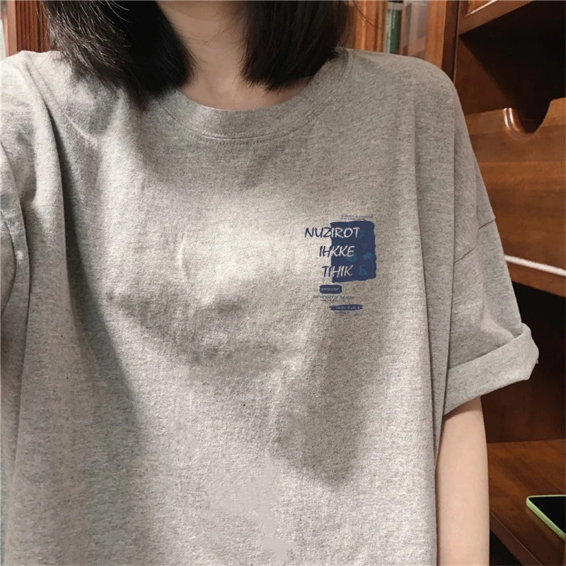 Plus Size Retro Chic Pure Cotton ort Sve Oversize T-irt Women's Loose Summer Faionable round Ne Korean Sle Casual Top
Plus Size Retro Chic Pure Cotton ort Sve Oversize T-irt Women's Loose Summer Faionable round Ne Korean Sle Casual Top