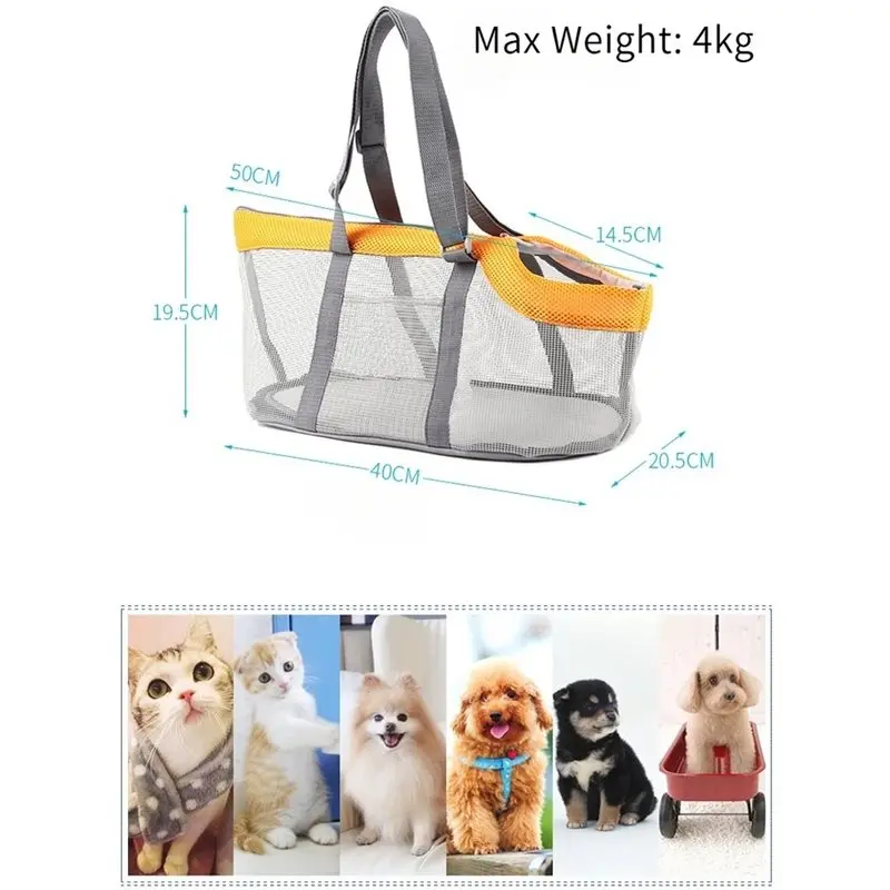 A25F-Pet Carrier Bag For Cats & Dogs - Foldable Travel Bag With Handheld Strap, Breathable Mesh
A25F-Pet Carrier Bag For Cats & Dogs - Foldable Travel Bag With Handheld Strap, Breathable Mesh