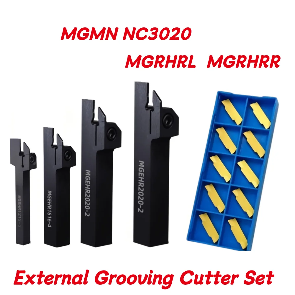 MGEHR Series CNC Turning Tool Holder MGRHRL MGEHR1.5/2/2.5/3/4/5/6mm Blade Outer Circular Groove Cutting Tool Holder
MGEHR Series CNC Turning Tool Holder MGRHRL MGEHR1.5/2/2.5/3/4/5/6mm Blade Outer Circular Groove Cutting Tool Holder