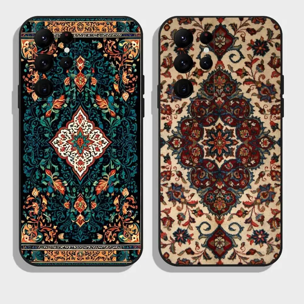 Persian Carpet Flora Phone Case For Samsung Galaxy A73,A21s,A22,A31,A52,A53,A71,A41Soft Black Shell
Persian Carpet Flora Phone Case For Samsung Galaxy A73,A21s,A22,A31,A52,A53,A71,A41Soft Black Shell