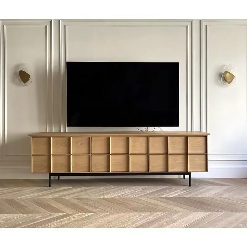 Wabi Sandy Wind Solid Wood TV Cabinet Medieval Audition Cabinet B & B Hotel Living Room Bone Line Nordic Simple Retro
Wabi Sandy Wind Solid Wood TV Cabinet Medieval Audition Cabinet B & B Hotel Living Room Bone Line Nordic Simple Retro