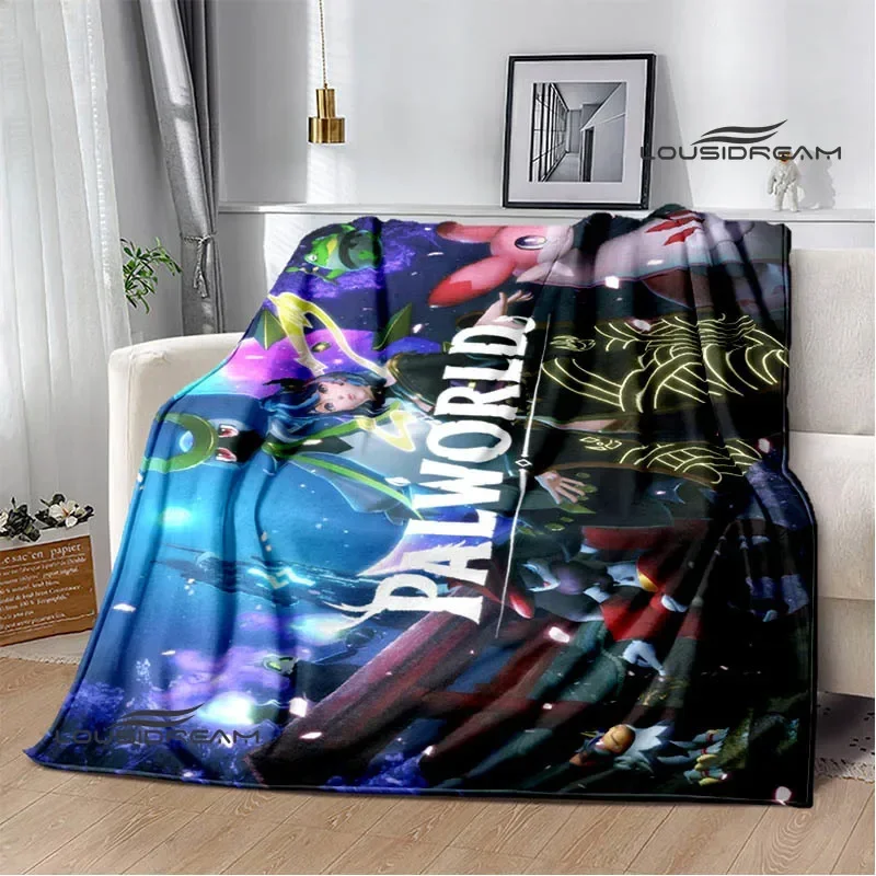 3D game Palworld Cartoon Printed blankets Warm Flannel blankets Soft and comfortable blanket bed linings Birthday Gift
3D game Palworld Cartoon Printed blankets Warm Flannel blankets Soft and comfortable blanket bed linings Birthday Gift