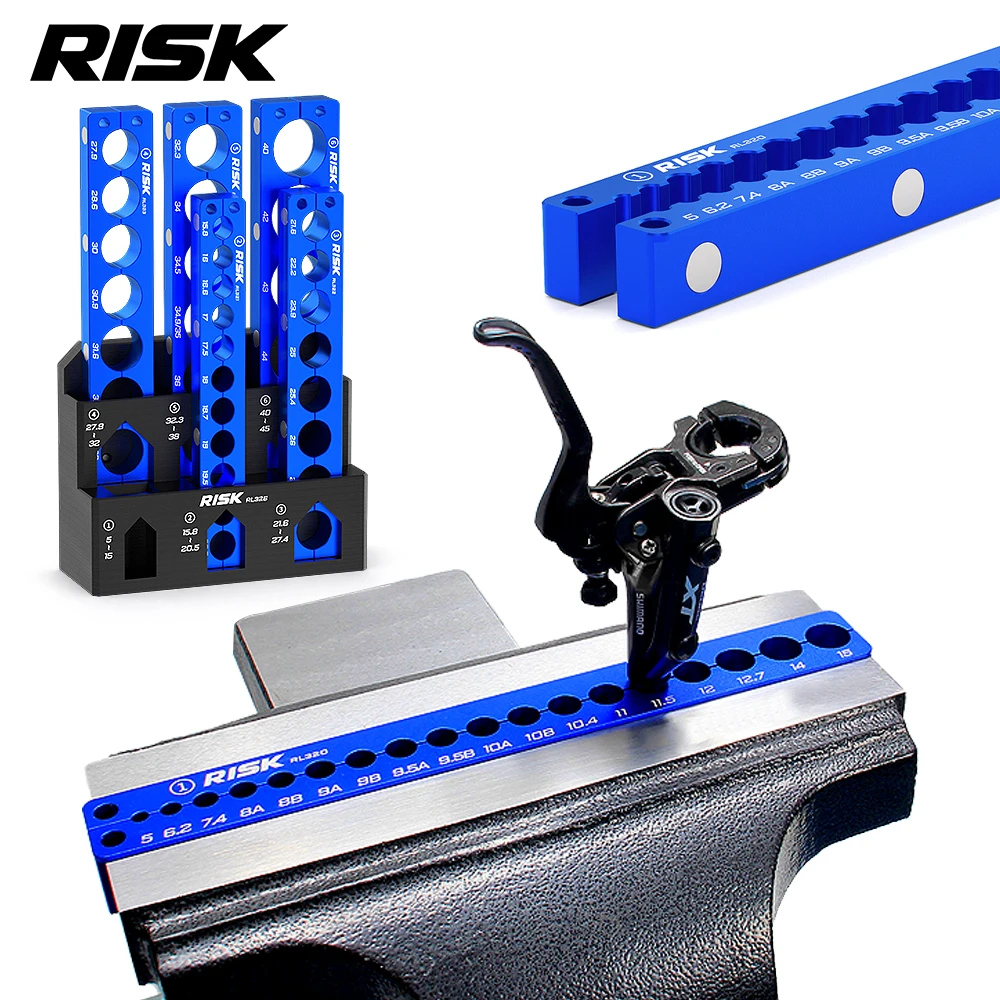 RISK Bicycle Multi-Function Bench Vise Clamp Universal Table Vise Inserts Clamp Bicycle Pedal Tool Bike Hub MTB Fork Tool
RISK Bicycle Multi-Function Bench Vise Clamp Universal Table Vise Inserts Clamp Bicycle Pedal Tool Bike Hub MTB Fork Tool