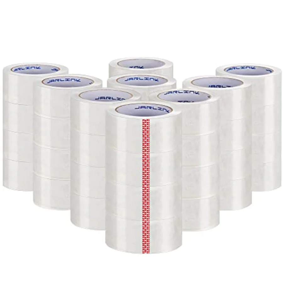 Clear Packing Tape 3 Rolls Heavy Duty Packaging Tape for Shipping Packaging Moving Sealing 2.7mil Thick 1.88 Inch Wide 0 Yards
Clear Packing Tape 3 Rolls Heavy Duty Packaging Tape for Shipping Packaging Moving Sealing 2.7mil Thick 1.88 Inch Wide 0 Yards