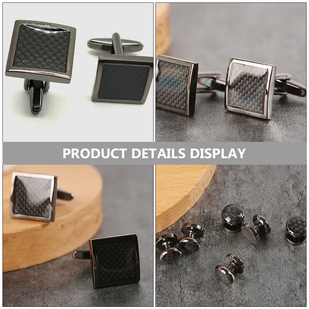 6Pcs Cufflinks and Shirt Studs Set Men Tuxedo Accessories French Shirt Buttons Elegant Sophisticated Look Tuxedo Studs
6Pcs Cufflinks and Shirt Studs Set Men Tuxedo Accessories French Shirt Buttons Elegant Sophisticated Look Tuxedo Studs