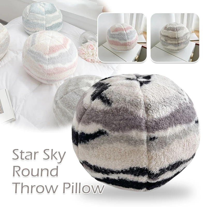 Nordic Ball Shaped Pillow Stuffed Plush Cushion Office Waist Rest Pillow Sofa Bedroom Bedside Decor Cushion Photography Props
Nordic Ball Shaped Pillow Stuffed Plush Cushion Office Waist Rest Pillow Sofa Bedroom Bedside Decor Cushion Photography Props
