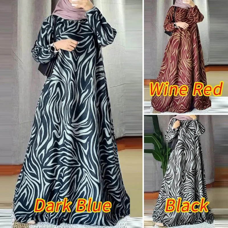New Long Robe Printed Muslim Malay Dress Full Sleeve Round Neck Long Robe Long Dress Factory Batch Dubai Luxury Islam Elegant
New Long Robe Printed Muslim Malay Dress Full Sleeve Round Neck Long Robe Long Dress Factory Batch Dubai Luxury Islam Elegant