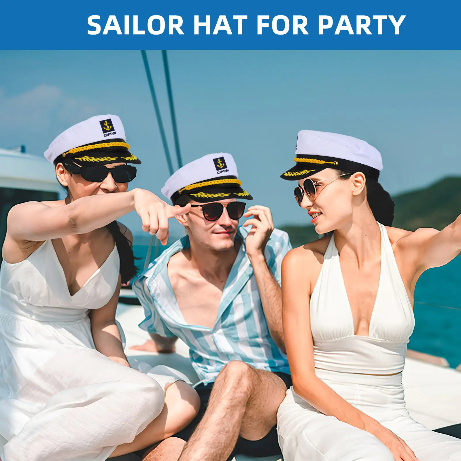 Шляпа моряка BESTOYARD для взрослых, костюм капитана флота, 3D вышивка, украшение для вечеринки на яхте, белая фуражка адмирала морского флота
Шляпа моряка BESTOYARD для взрослых, костюм капитана флота, 3D вышивка, украшение для вечеринки на яхте, белая фуражка адмирала морского флота