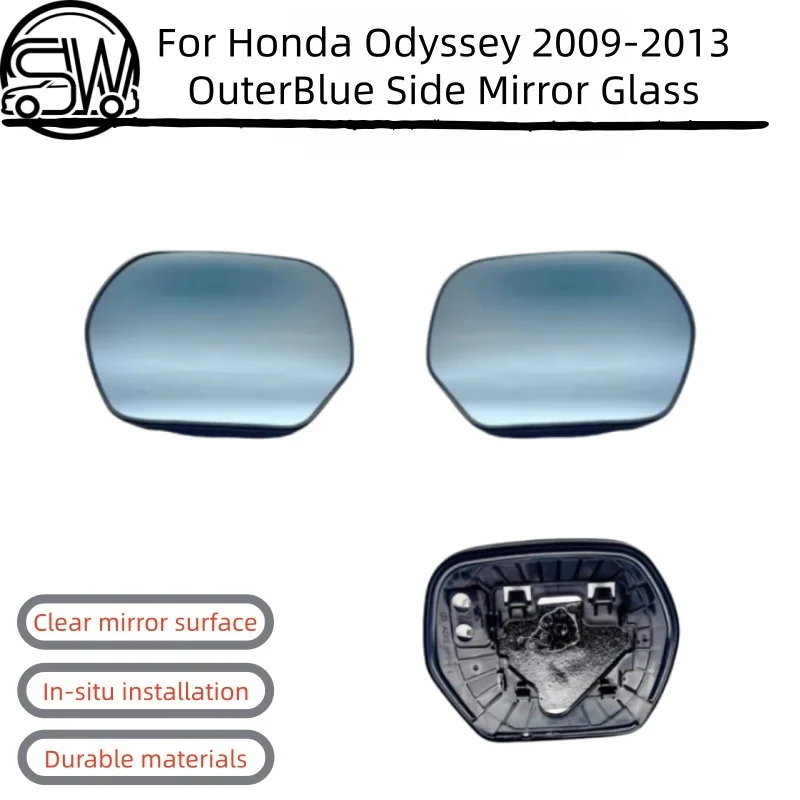 For Honda Odyssey 2009-2013 Outer Rearview Mirror Lens Replacement Heated Blue Anti-Glare Side Mirror Glass
For Honda Odyssey 2009-2013 Outer Rearview Mirror Lens Replacement Heated Blue Anti-Glare Side Mirror Glass