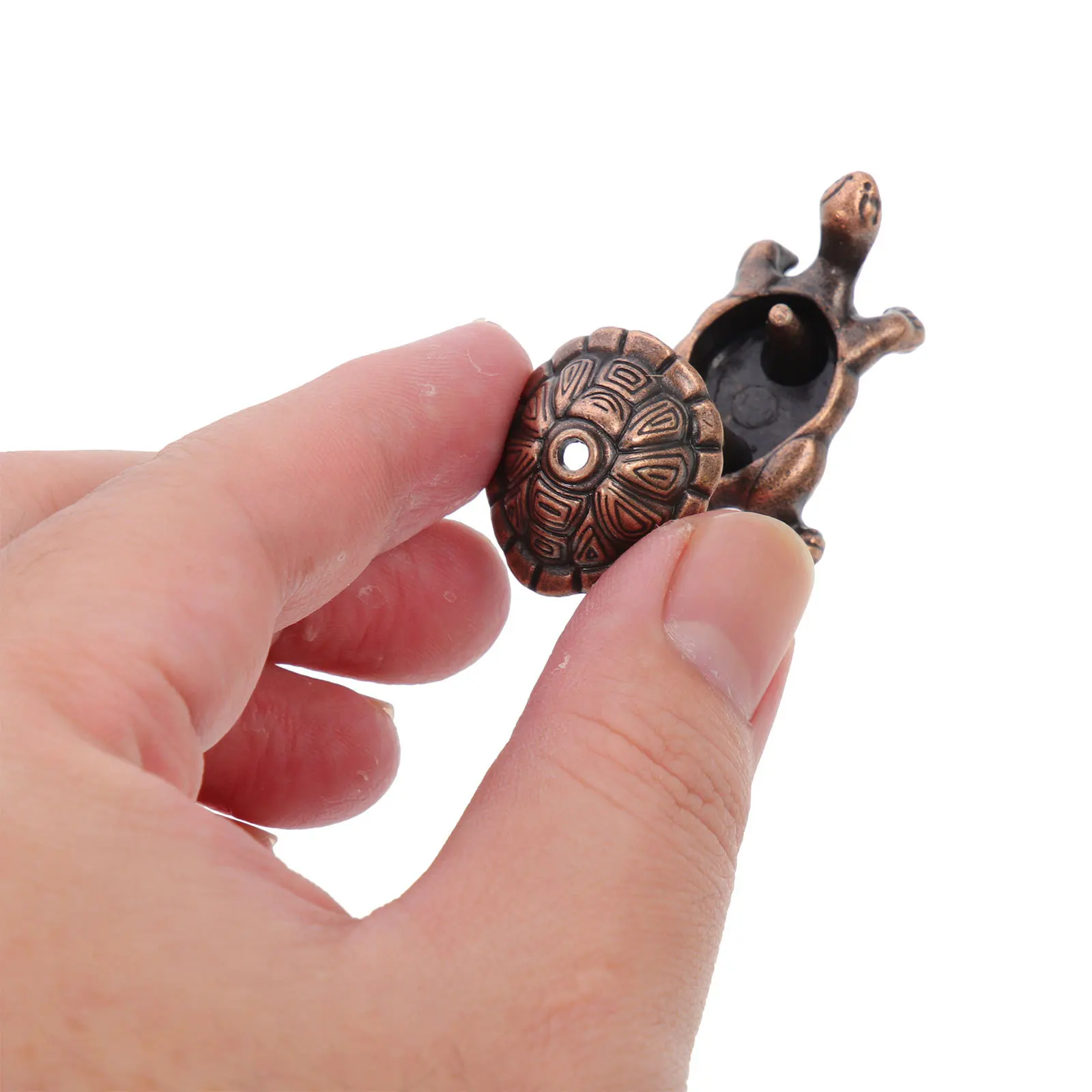 2Pcs Turtle Incense Holder Creative Mini Aroma Burner Desktop Censer Decor Incense Stick Holder Home Ornament Animals Statue
2Pcs Turtle Incense Holder Creative Mini Aroma Burner Desktop Censer Decor Incense Stick Holder Home Ornament Animals Statue