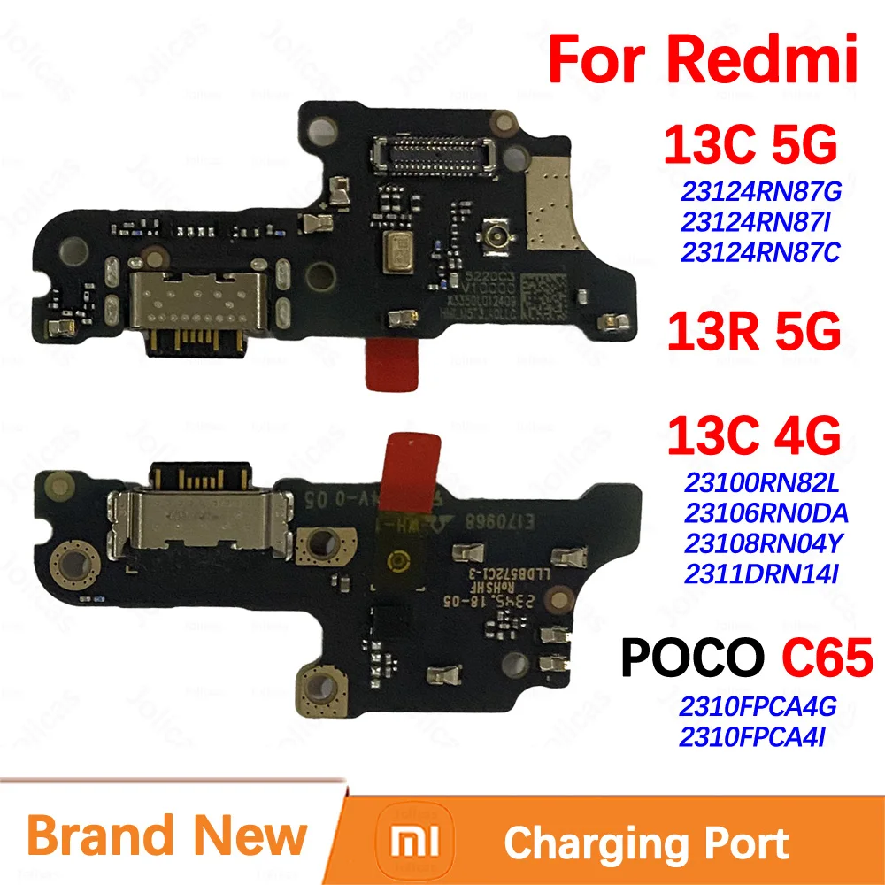 100% Brand New Original Charging Port For Xiaomi Redmi 13C 13R 5G Poco C65 Quick Fast USB Charger Dock Board Connect Flex C3U
100% Brand New Original Charging Port For Xiaomi Redmi 13C 13R 5G Poco C65 Quick Fast USB Charger Dock Board Connect Flex C3U