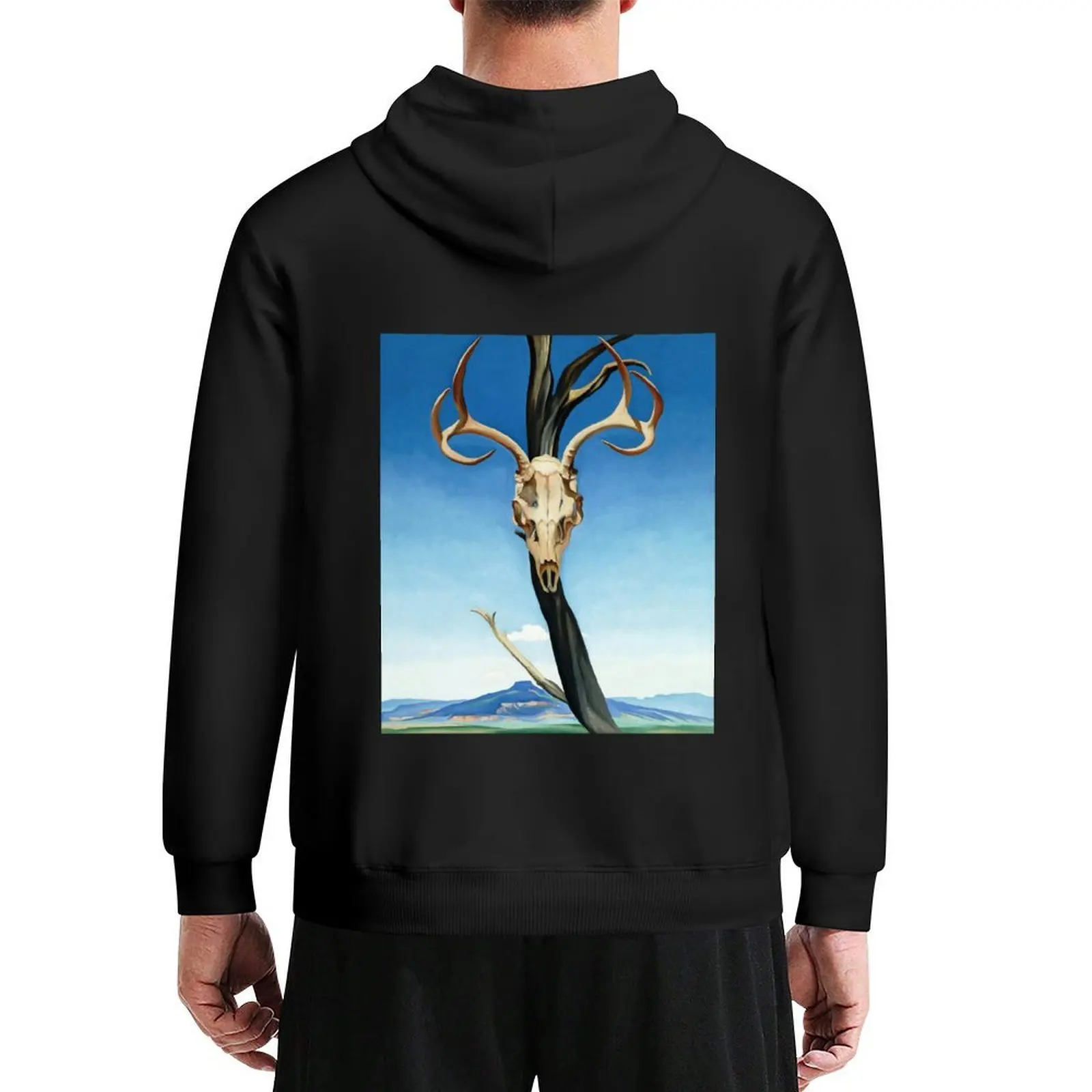 Deer's Skull with Pedernal - Georgia O'Keeffe Hoodie mens clothing men clothes aesthetic clothing men's clothes hoodies for men
Deer's Skull with Pedernal - Georgia O'Keeffe Hoodie mens clothing men clothes aesthetic clothing men's clothes hoodies for men
