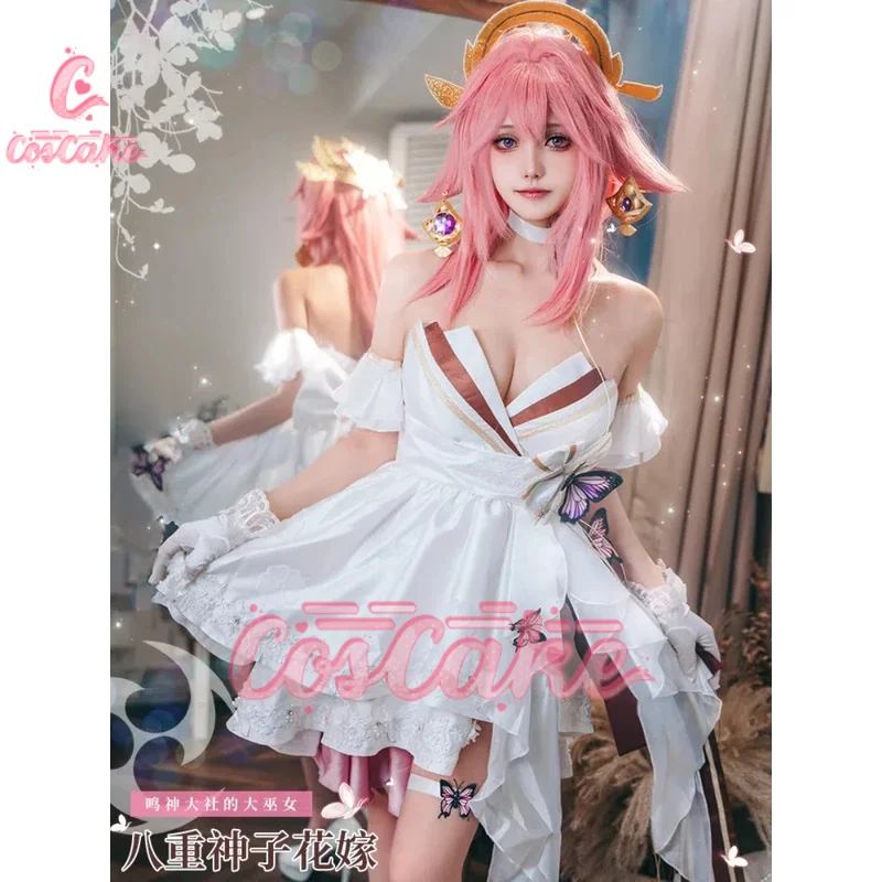 Genshin Impact Yae Miko Dress Flower Marriage Cosplay Costume Cos Game Anime Party Uniform Hallowen Play Role Clothes Clothing
Genshin Impact Yae Miko Dress Flower Marriage Cosplay Costume Cos Game Anime Party Uniform Hallowen Play Role Clothes Clothing