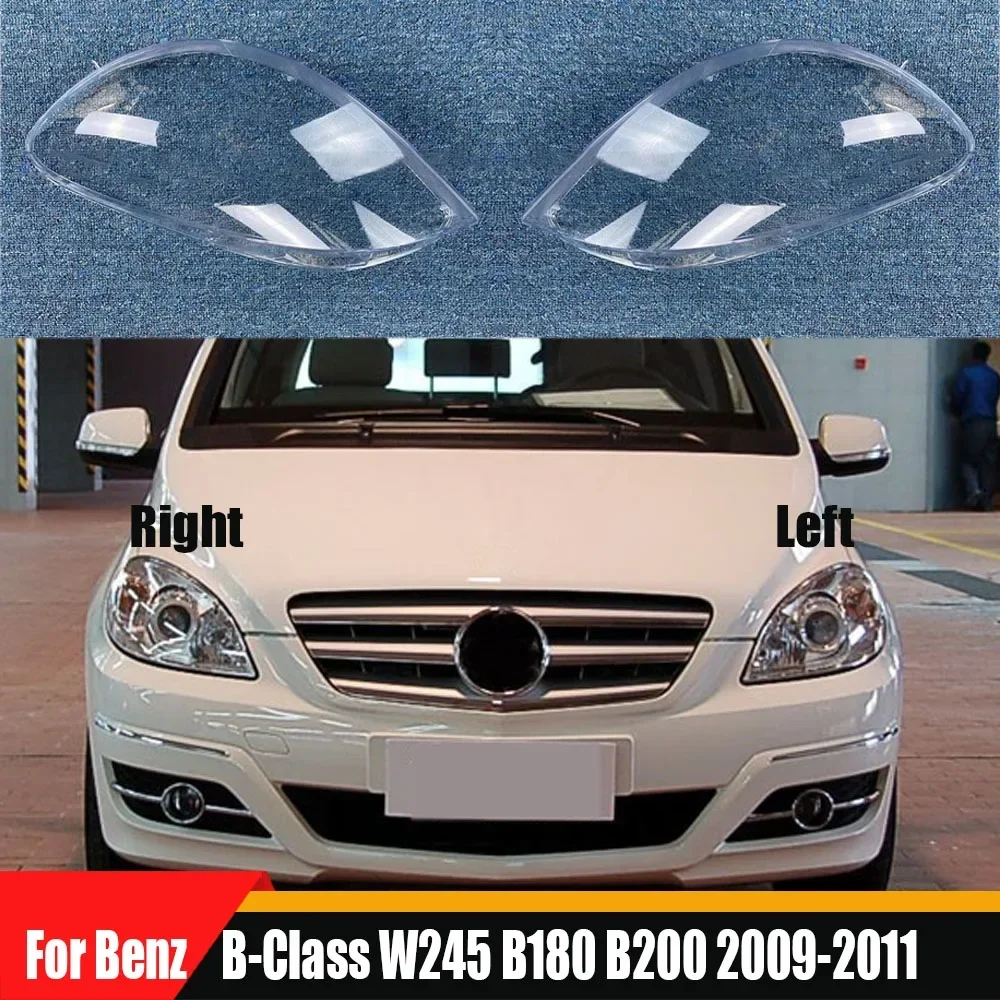 For Benz B-Class W245 B180 B200 2009 2010 2011 Headlamp Cover Transparent Lampshade Headlight Shell Mask Lens Plexiglass
For Benz B-Class W245 B180 B200 2009 2010 2011 Headlamp Cover Transparent Lampshade Headlight Shell Mask Lens Plexiglass