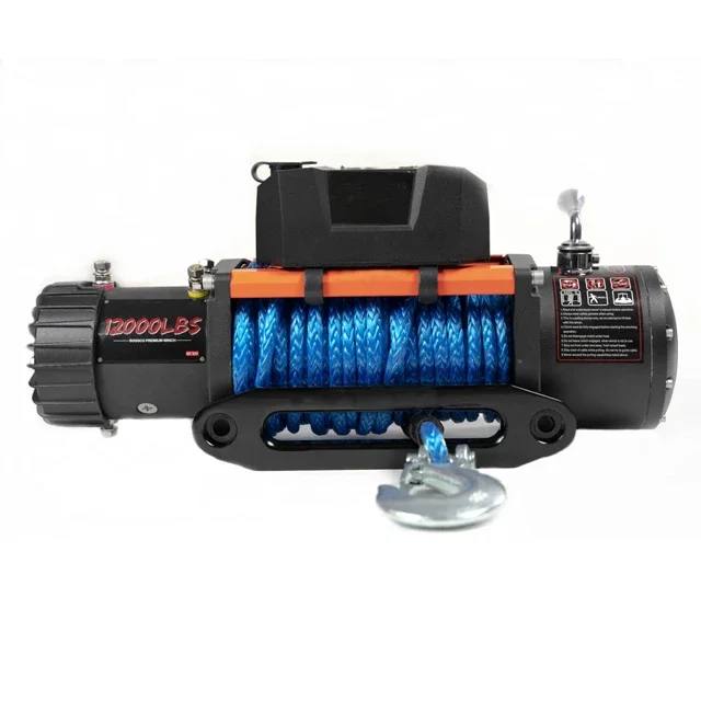 12V 13500lbs Electric Winch With Synthetic Rope High Lifting Capacity Winches
12V 13500lbs Electric Winch With Synthetic Rope High Lifting Capacity Winches