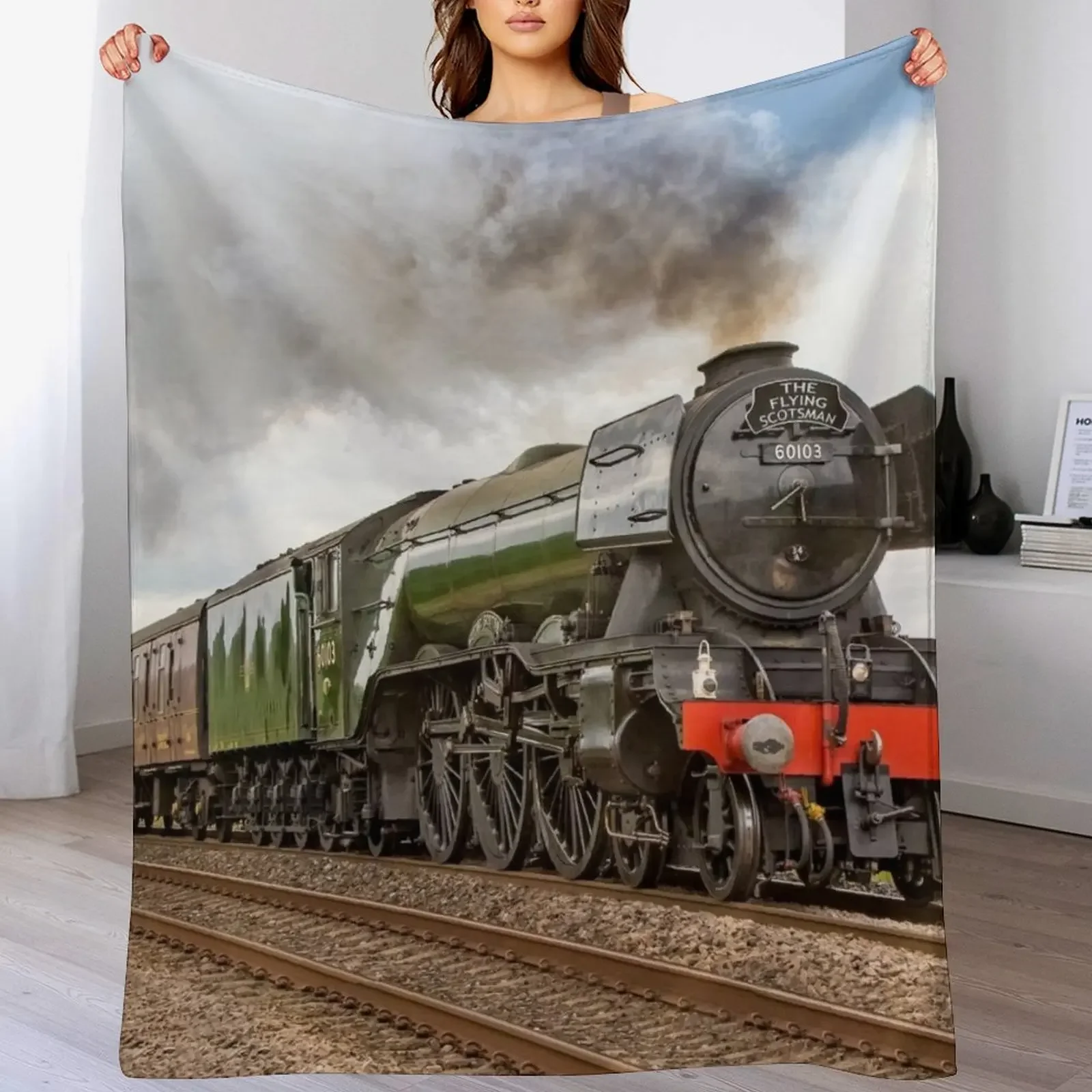 Flying Scotsman Throw Blanket Luxurious Soft Blanket Holiday Gift for Family
Flying Scotsman Throw Blanket Luxurious Soft Blanket Holiday Gift for Family