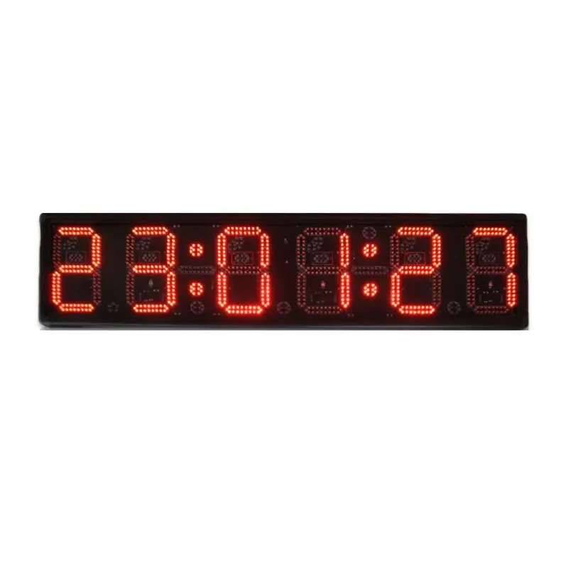 Ganxin 12 Inch 6 Digits Running Marathon Timing Race Clock Large Screen LED Digital Countdown Timer for Outdoor Sports
Ganxin 12 Inch 6 Digits Running Marathon Timing Race Clock Large Screen LED Digital Countdown Timer for Outdoor Sports