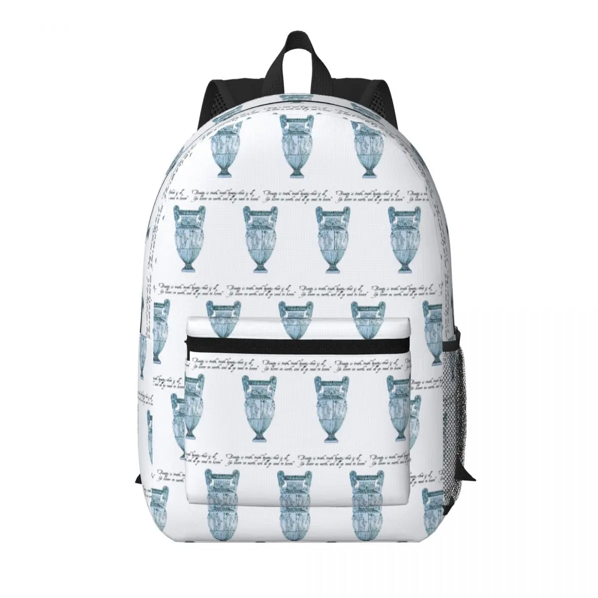 Beauty Is Truth - John Keats Quotation Student Backpack School Bag Hiking Travel Daypack for Boys Girls Bookbag Shoulder Bags
Beauty Is Truth - John Keats Quotation Student Backpack School Bag Hiking Travel Daypack for Boys Girls Bookbag Shoulder Bags