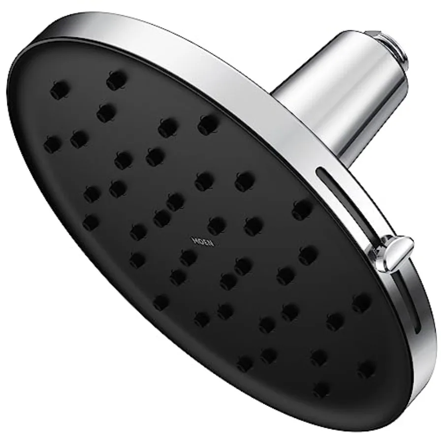 Rainshower spray head for bathroom use, chrome-plated metal, silver, adjustable 9-inch diameter for customizable water coverage
Rainshower spray head for bathroom use, chrome-plated metal, silver, adjustable 9-inch diameter for customizable water coverage