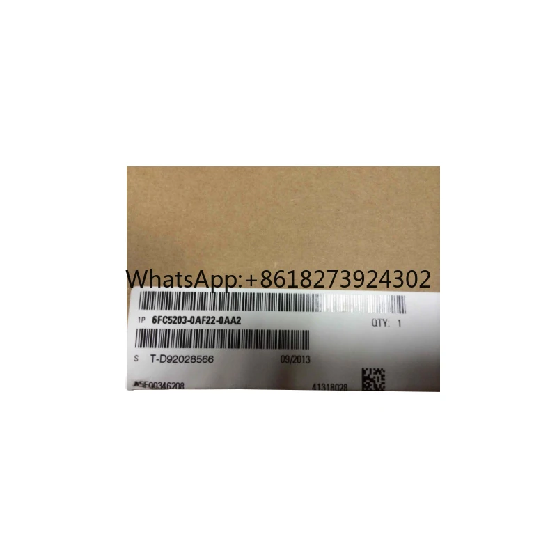 New original packaging 1 year warranty 6FC5203-0AF22-0AA2 6FC5 203-0AF22-0AA2 {No.24arehouse spot} Immediately sent
New original packaging 1 year warranty 6FC5203-0AF22-0AA2 6FC5 203-0AF22-0AA2 {No.24arehouse spot} Immediately sent