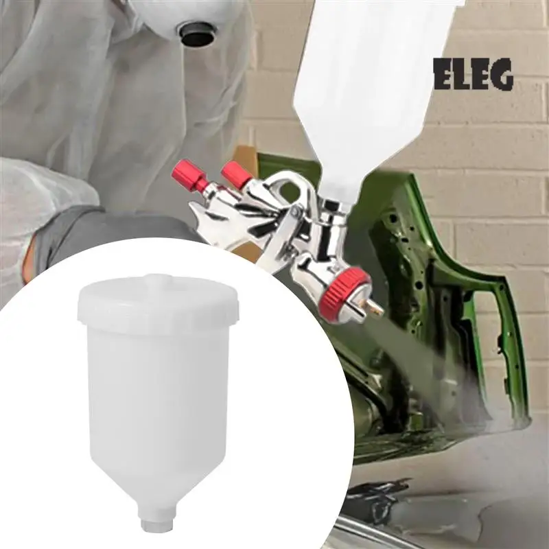 ELEG-600Ml Лейка для краски Инструмент для распыления воздуха Пластиковый горшок Разъем для резьбы Инструмент для распыления
ELEG-600Ml Лейка для краски Инструмент для распыления воздуха Пластиковый горшок Разъем для резьбы Инструмент для распыления