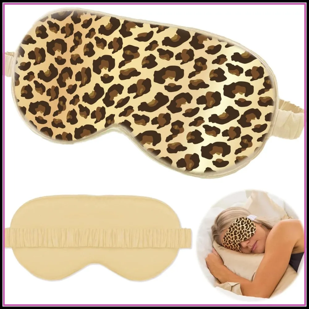Leopard Sleep Mask, Light Blocking Blindfold for Women, Travel & Home Use
Leopard Sleep Mask, Light Blocking Blindfold for Women, Travel & Home Use