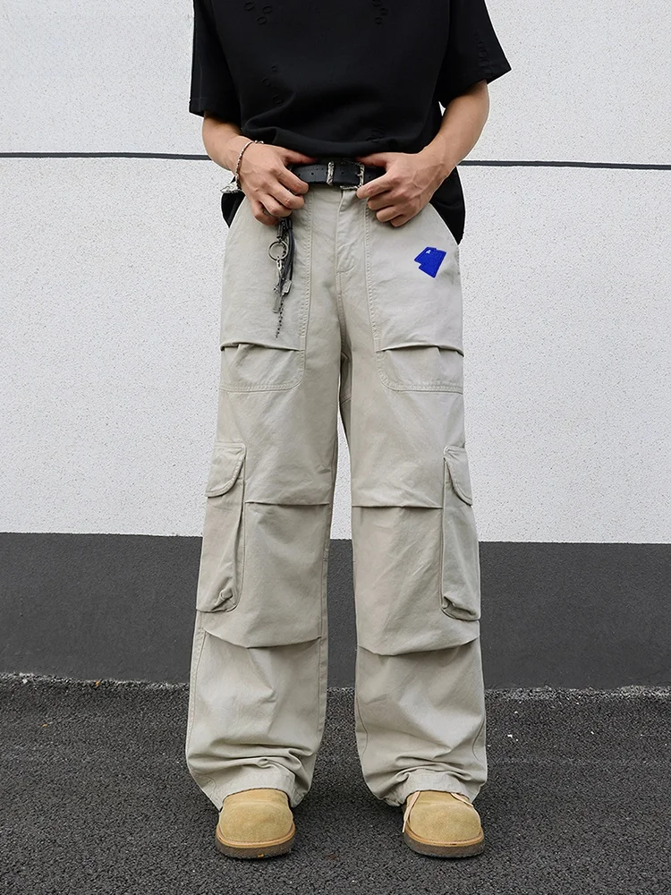 Мужские повседневные свободные брюки прямого кроя Bla с множеством карманов, удобные хлопковые брюки для работы и походов в горы
Мужские повседневные свободные брюки прямого кроя Bla с множеством карманов, удобные хлопковые брюки для работы и походов в горы