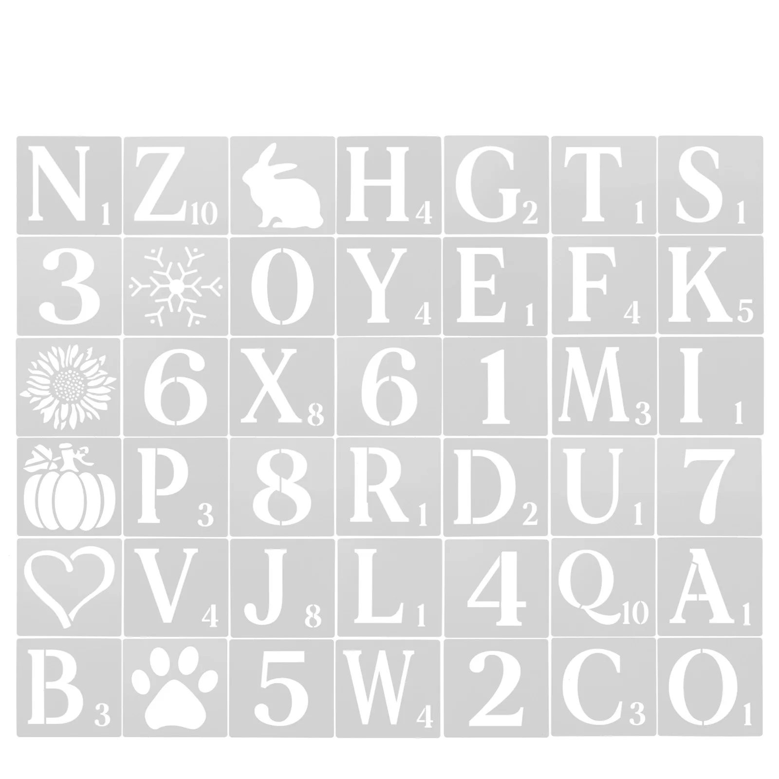 Painting Spray Template DIY s Drawing Stencils Alphabet Letter Tracing Mold Reusable Plastic Arts Crafts Tools
Painting Spray Template DIY s Drawing Stencils Alphabet Letter Tracing Mold Reusable Plastic Arts Crafts Tools