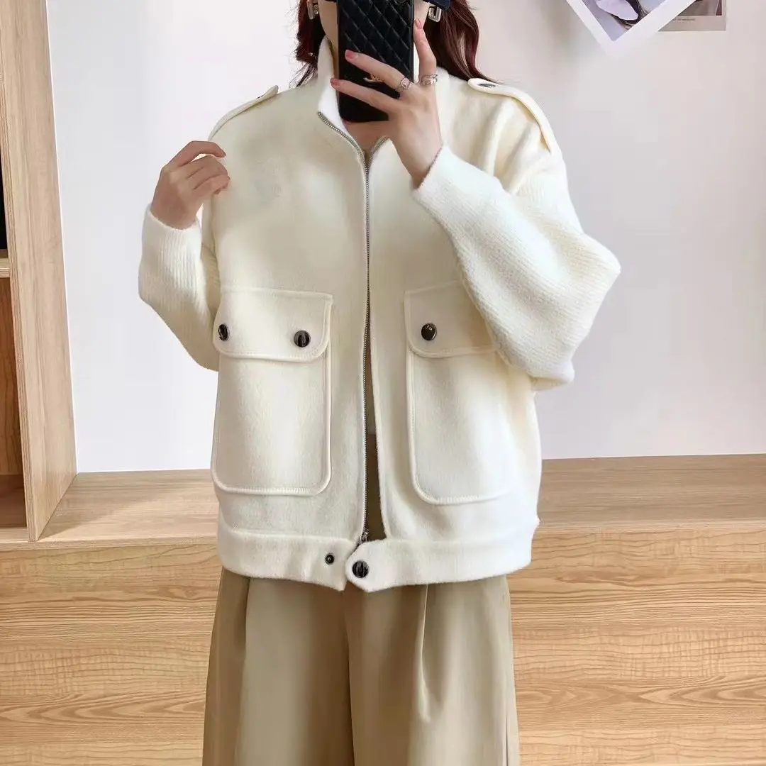 New Style Faux Mink Fur Casual Knitted Cardigan Loose and Fashionable Thick Zipper Women's Jacket
New Style Faux Mink Fur Casual Knitted Cardigan Loose and Fashionable Thick Zipper Women's Jacket