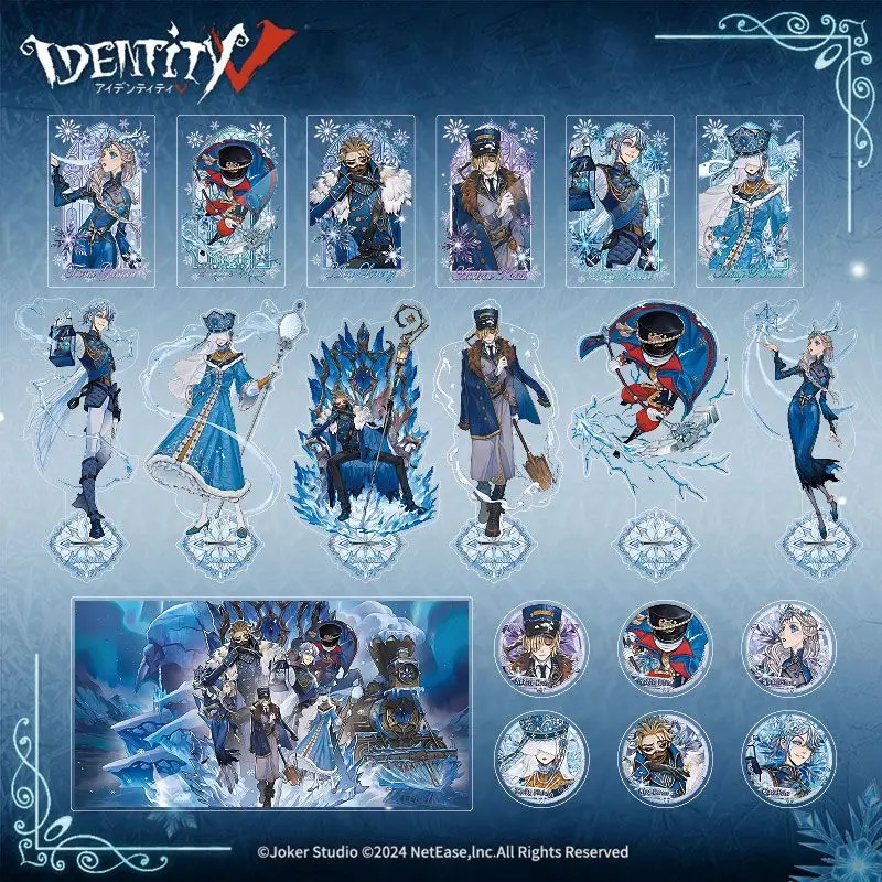 4PCS Anime Identity V Luca Balsa Alva Lorenz Cosplay Acrylic Stand Transparent Card Posters Badge Christmas Gifts Girls
4PCS Anime Identity V Luca Balsa Alva Lorenz Cosplay Acrylic Stand Transparent Card Posters Badge Christmas Gifts Girls