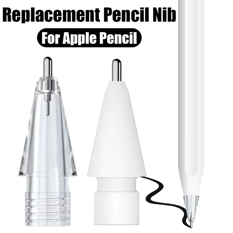 Replacement Tips for Apple Pencil 2nd & 1st Generation Metal Wear-Resistant Touchscreen Pen Tips Mute Spare Pencil Nibs Cover
Replacement Tips for Apple Pencil 2nd & 1st Generation Metal Wear-Resistant Touchscreen Pen Tips Mute Spare Pencil Nibs Cover