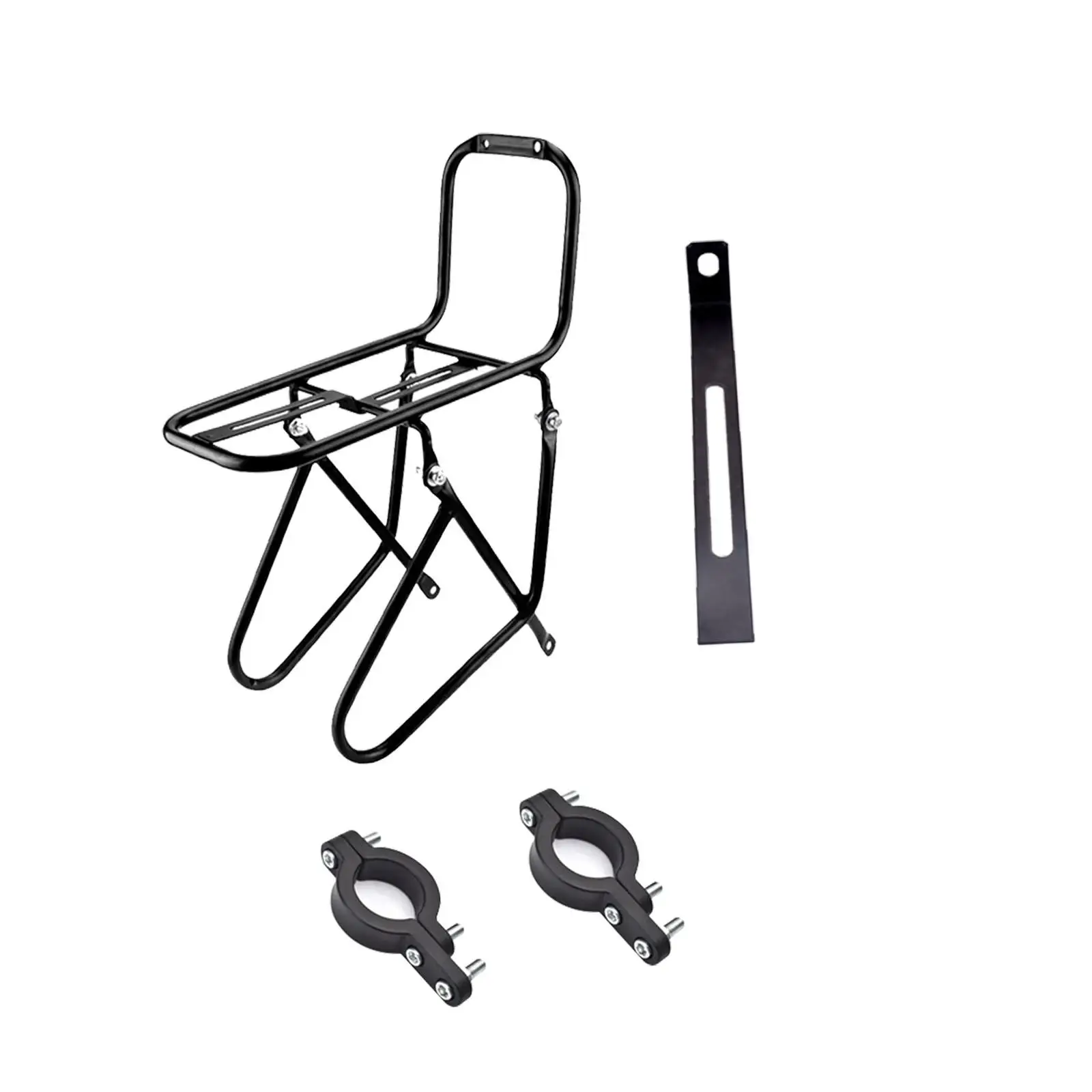 Bike Front Rack Carrier Luggage Bracket Holder Stand Trunk Holder Luggage Shelf for Cycling Riding Road Bike Shopping Travel 
Bike Front Rack Carrier Luggage Bracket Holder Stand Trunk Holder Luggage Shelf for Cycling Riding Road Bike Shopping Travel
