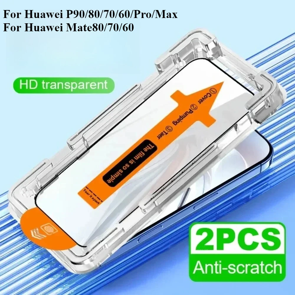1-4PCS 9H Dust Free Tempered Glass for Huawei P90 P80 P70 Pro Max Mate 80 70 Pro Screen Protector Full Glue Protective Glass
1-4PCS 9H Dust Free Tempered Glass for Huawei P90 P80 P70 Pro Max Mate 80 70 Pro Screen Protector Full Glue Protective Glass