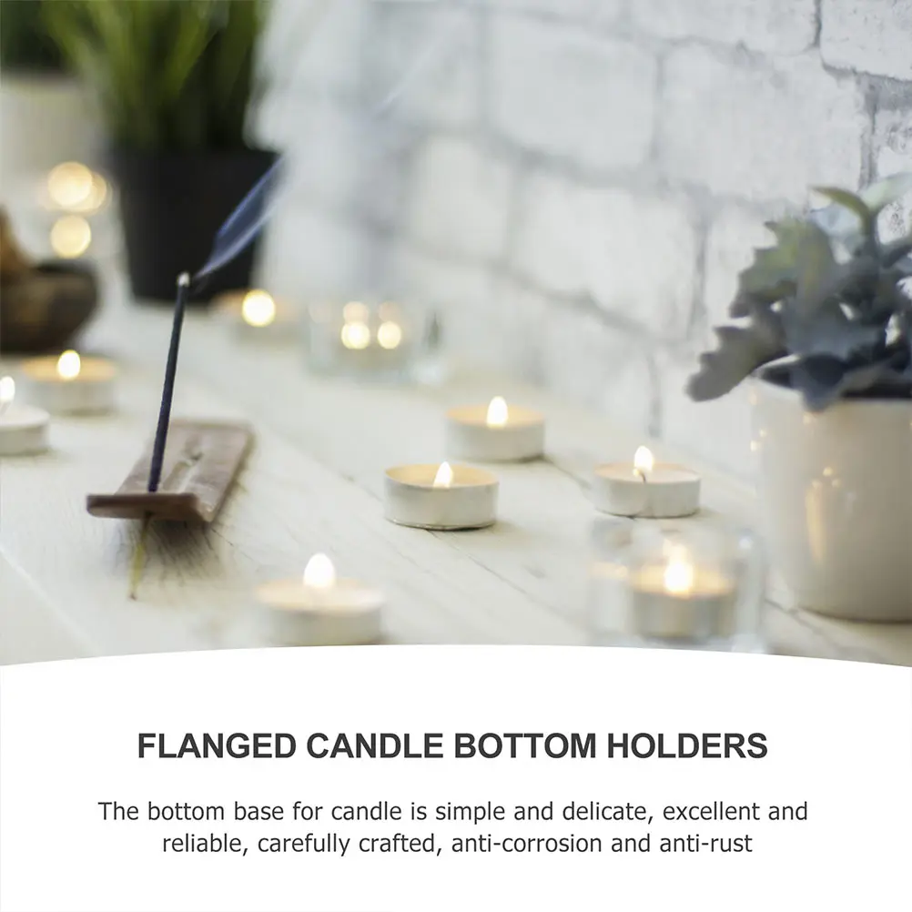 50pcs Base Votive Scented Decorations Aluminum Holder for Candlesticks Modern Festive Gifts Wedding Party
50pcs Base Votive Scented Decorations Aluminum Holder for Candlesticks Modern Festive Gifts Wedding Party