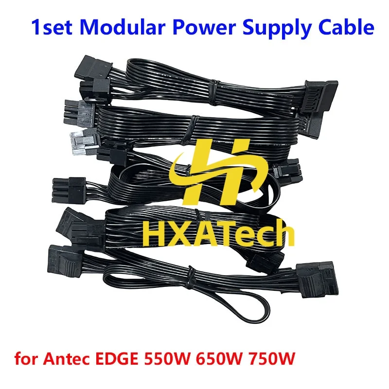 HXATech- 1set Cable Kit mainboard 16pin to PCIE Modular Power Cable for Antec EDGE 750W 650W 550W
HXATech- 1set Cable Kit mainboard 16pin to PCIE Modular Power Cable for Antec EDGE 750W 650W 550W