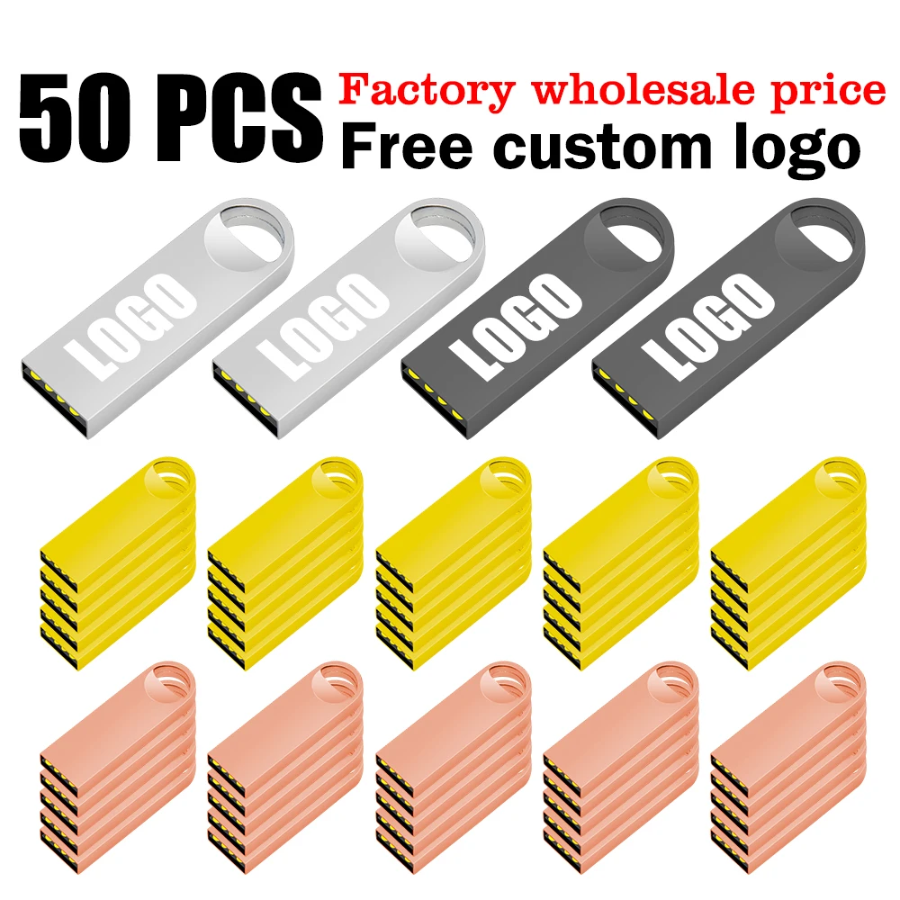50PCS/lot Free Custom LOGO Metal USB Pendrive 1GB 2GB 4GB 8GB 16GB Music Flash Pen Drive 32GB Memory Stick Company Gifts U Disk
50PCS/lot Free Custom LOGO Metal USB Pendrive 1GB 2GB 4GB 8GB 16GB Music Flash Pen Drive 32GB Memory Stick Company Gifts U Disk