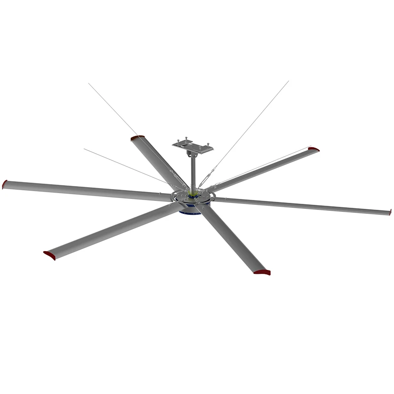 18ft Large Industrial Ceiling Fans 6 Blades Dual Ball Bearing HVLS High Volume Fan Durable Ceiling Mounted Warehouse 3-Year
18ft Large Industrial Ceiling Fans 6 Blades Dual Ball Bearing HVLS High Volume Fan Durable Ceiling Mounted Warehouse 3-Year