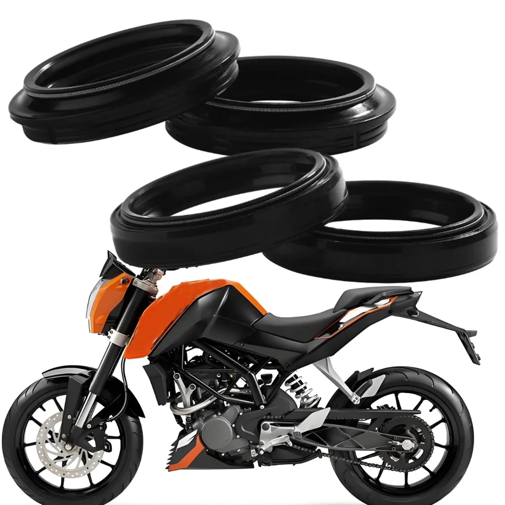 43X53X9.5mm Motorcycle Front Fork Damper Oil Seal and Dust Seal For KTM 85SX 105SX 125Duke 125EXC 200Duke 200MXC 250EXC 300EXC
43X53X9.5mm Motorcycle Front Fork Damper Oil Seal and Dust Seal For KTM 85SX 105SX 125Duke 125EXC 200Duke 200MXC 250EXC 300EXC